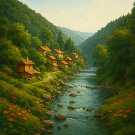 Beautiful memory in village life - Emotional Music