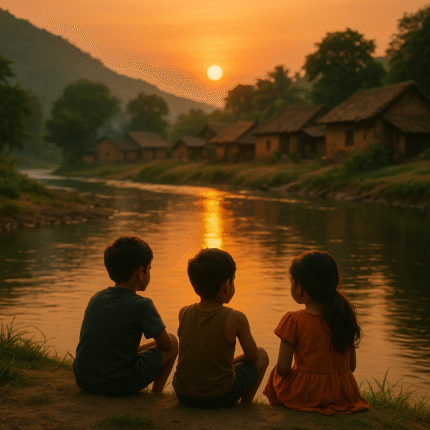 Childhood in village instrumental music - Emotional Music