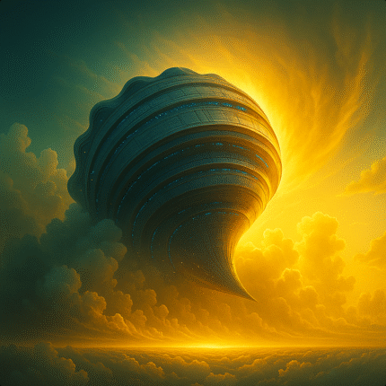 Conch craft landing on the ground - Cinematic Music